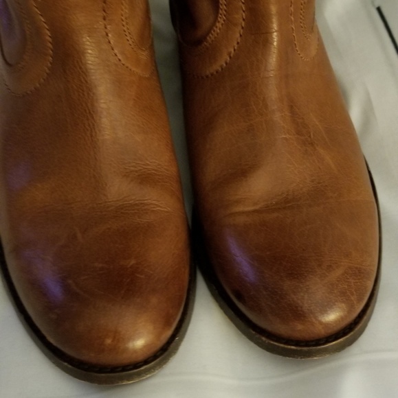 Frye Melissa Pull On Leather Boots size 7 - Picture 2 of 7
